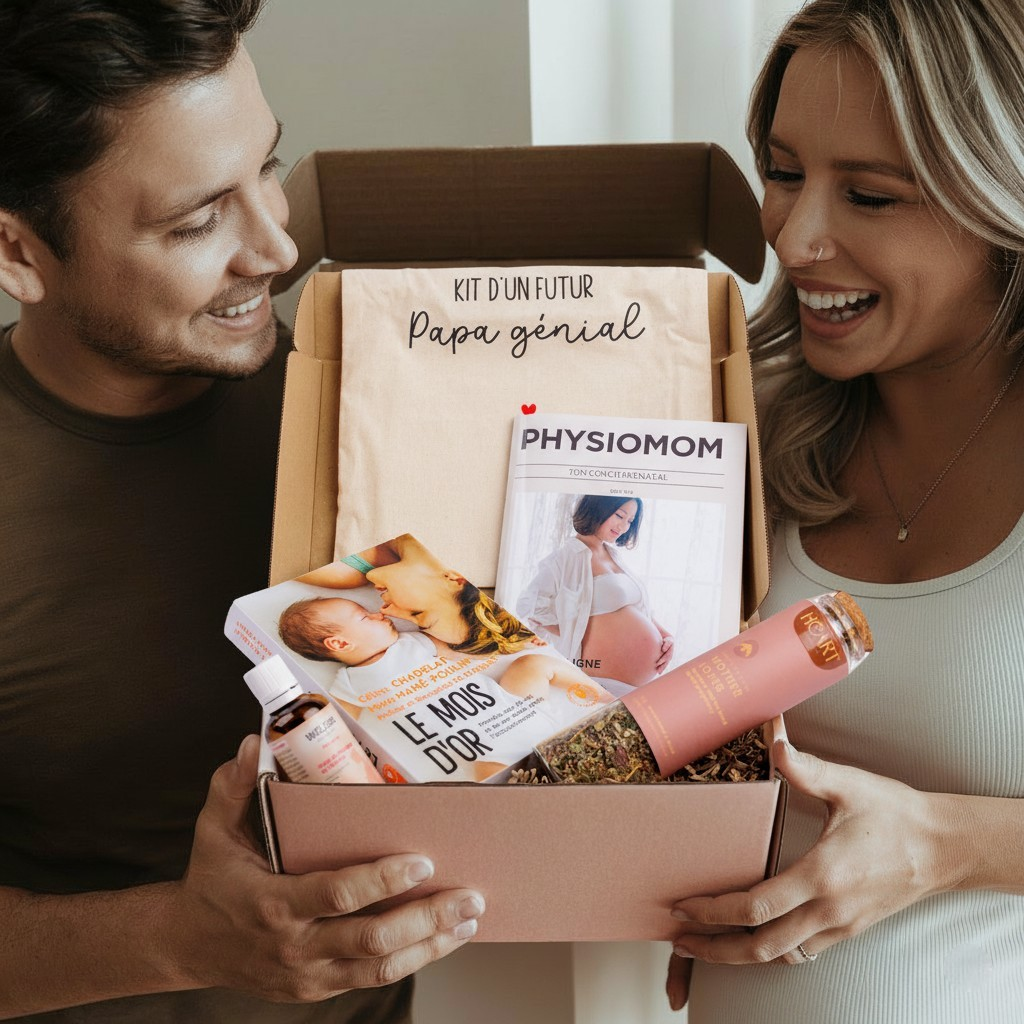 Box abonnement mensuel (3ᵉ mois de grossesse au 3ᵉʳ mois post-partum)
